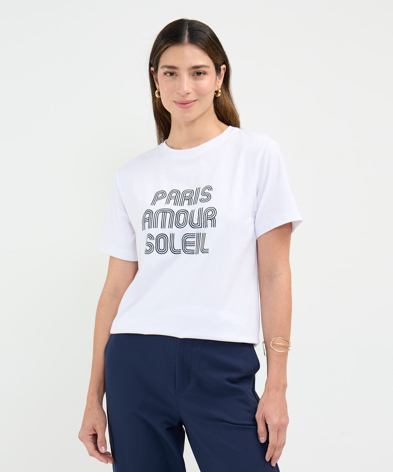 Camiseta Manga Corta Estampada