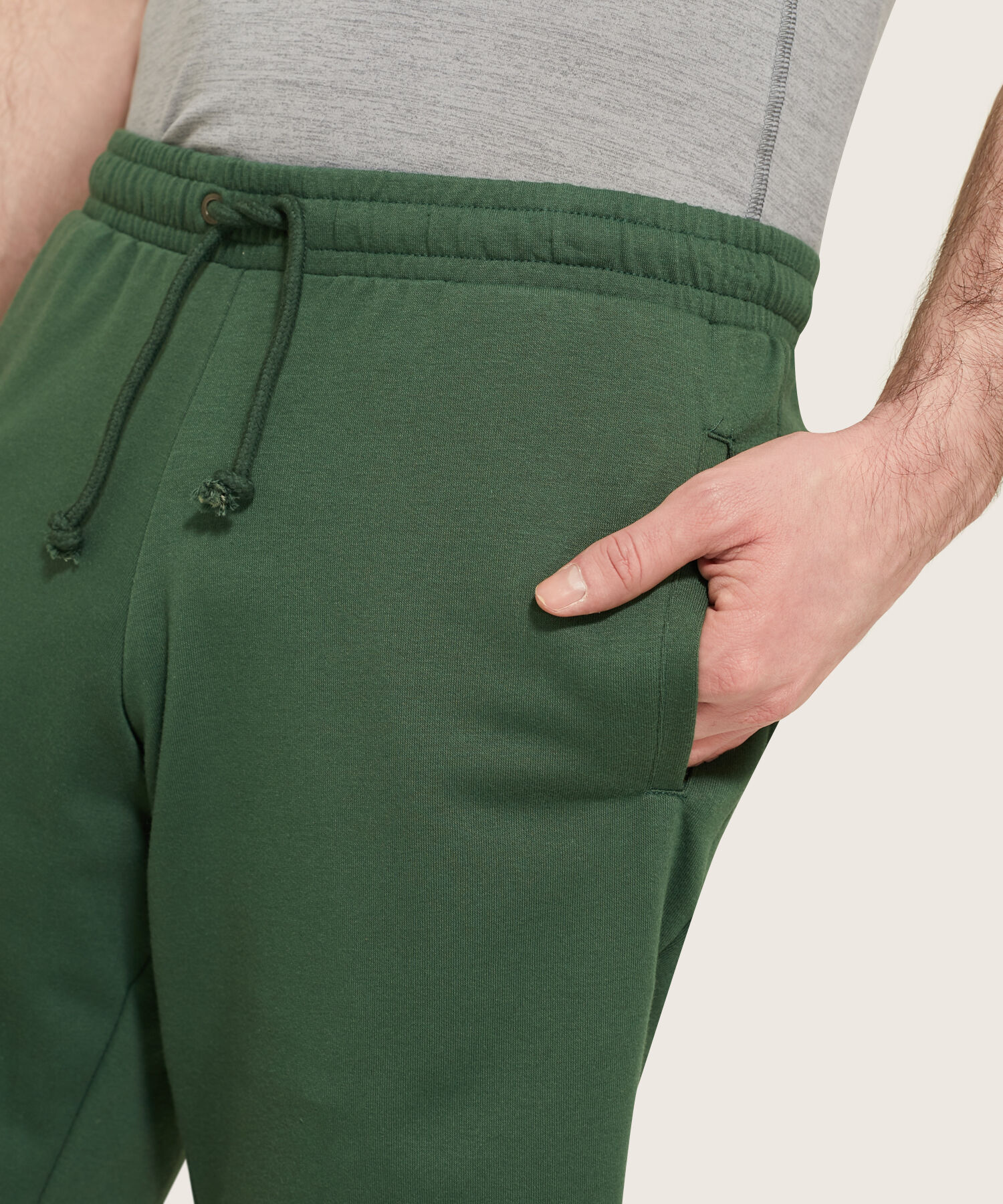 Bermuda Unicolor Para Hombre