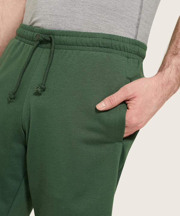 Bermuda Unicolor Para Hombre