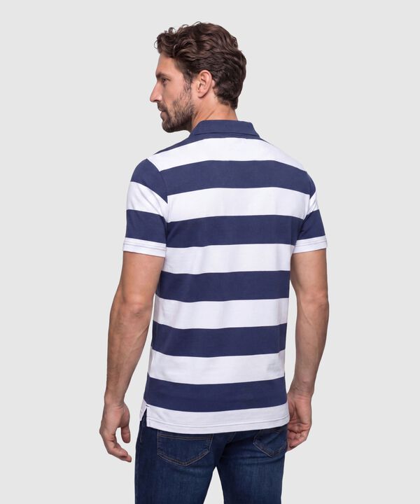 Polo A Rayas Para Hombre