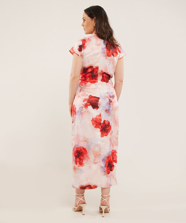 Vestido Manga Corta Estampado