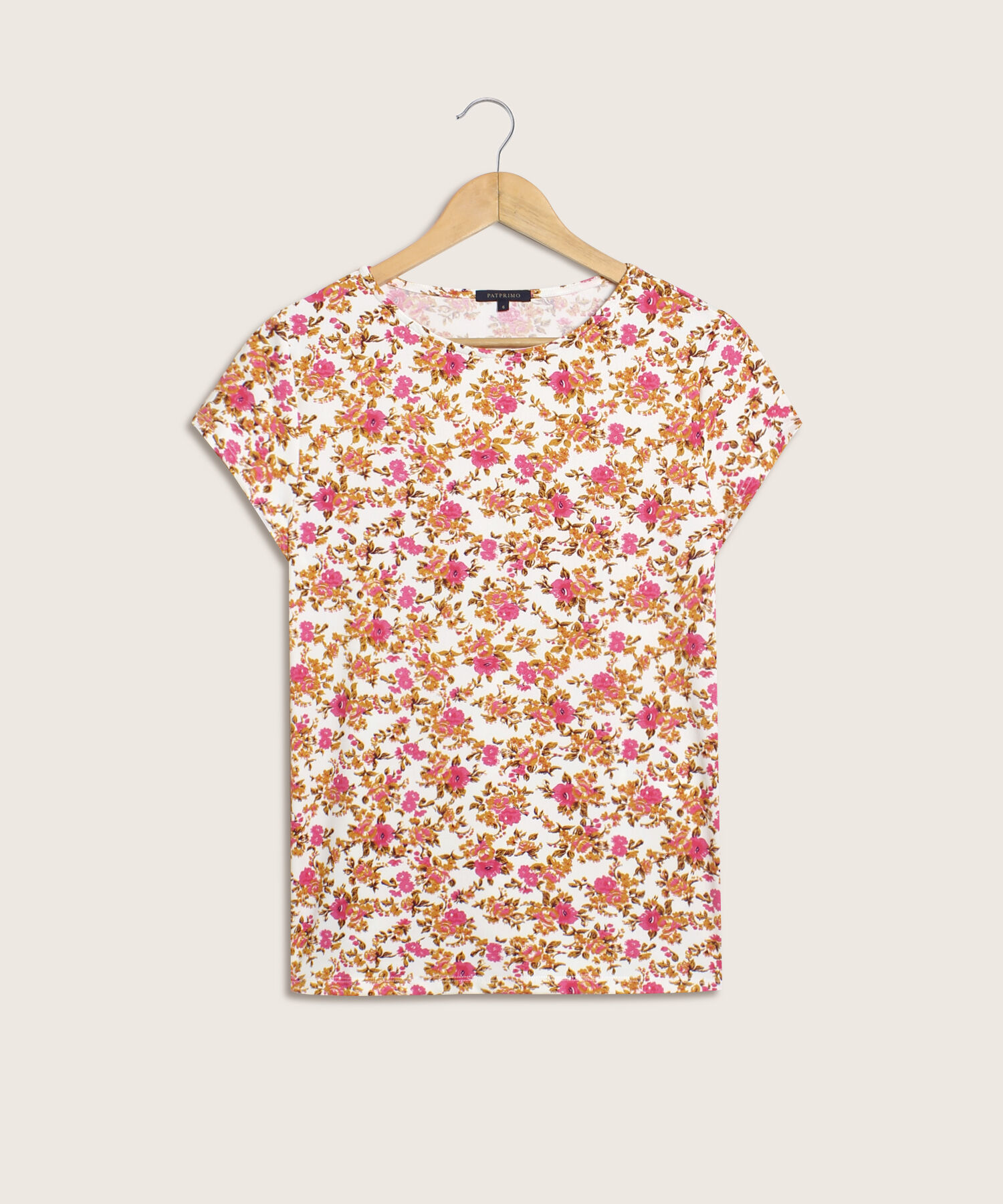 Camiseta Estampado Floral