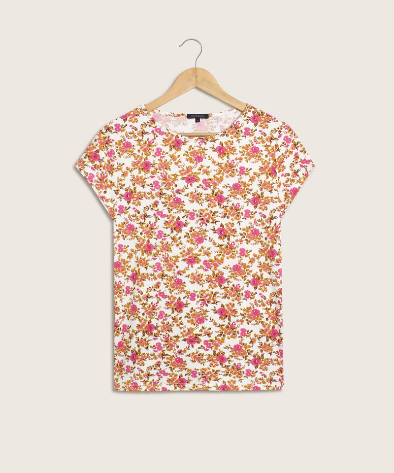 Camiseta Estampado Floral