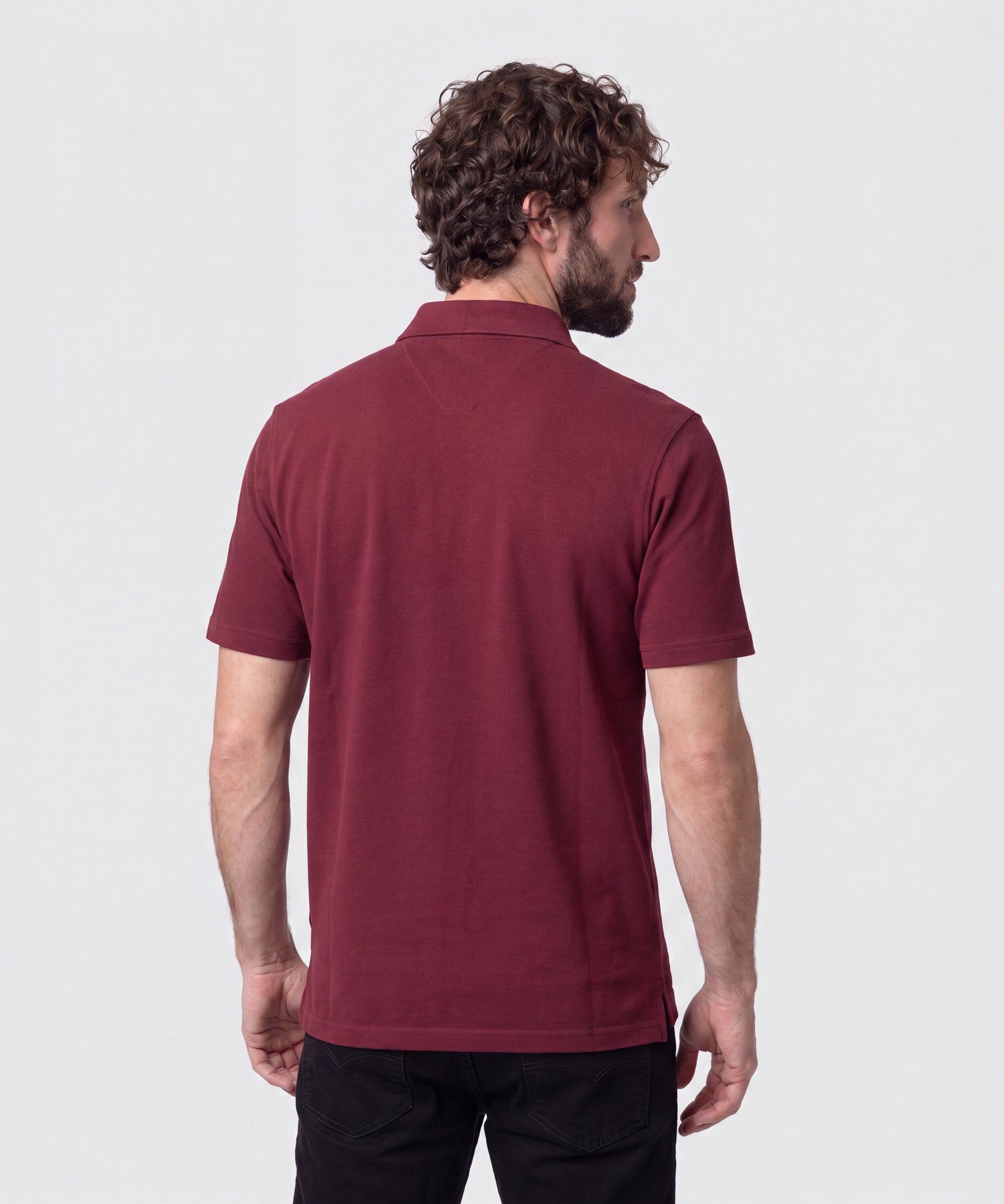 Polo Con Bolsillo De Parche Para Hombre