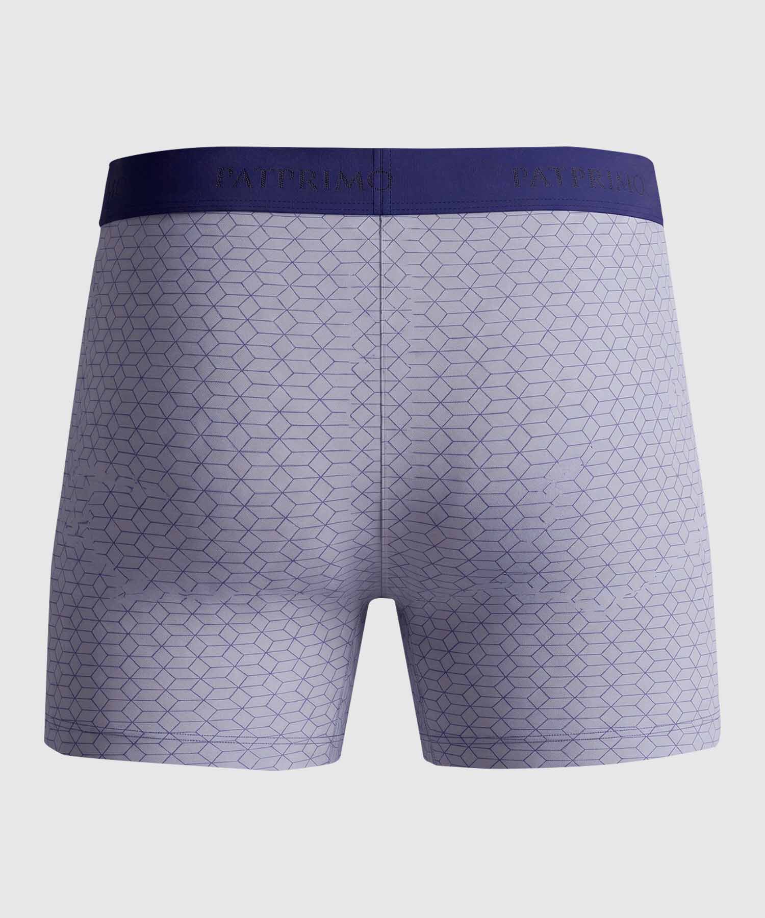 B&oacute;xer Ajustado Estampado Para Hombre
