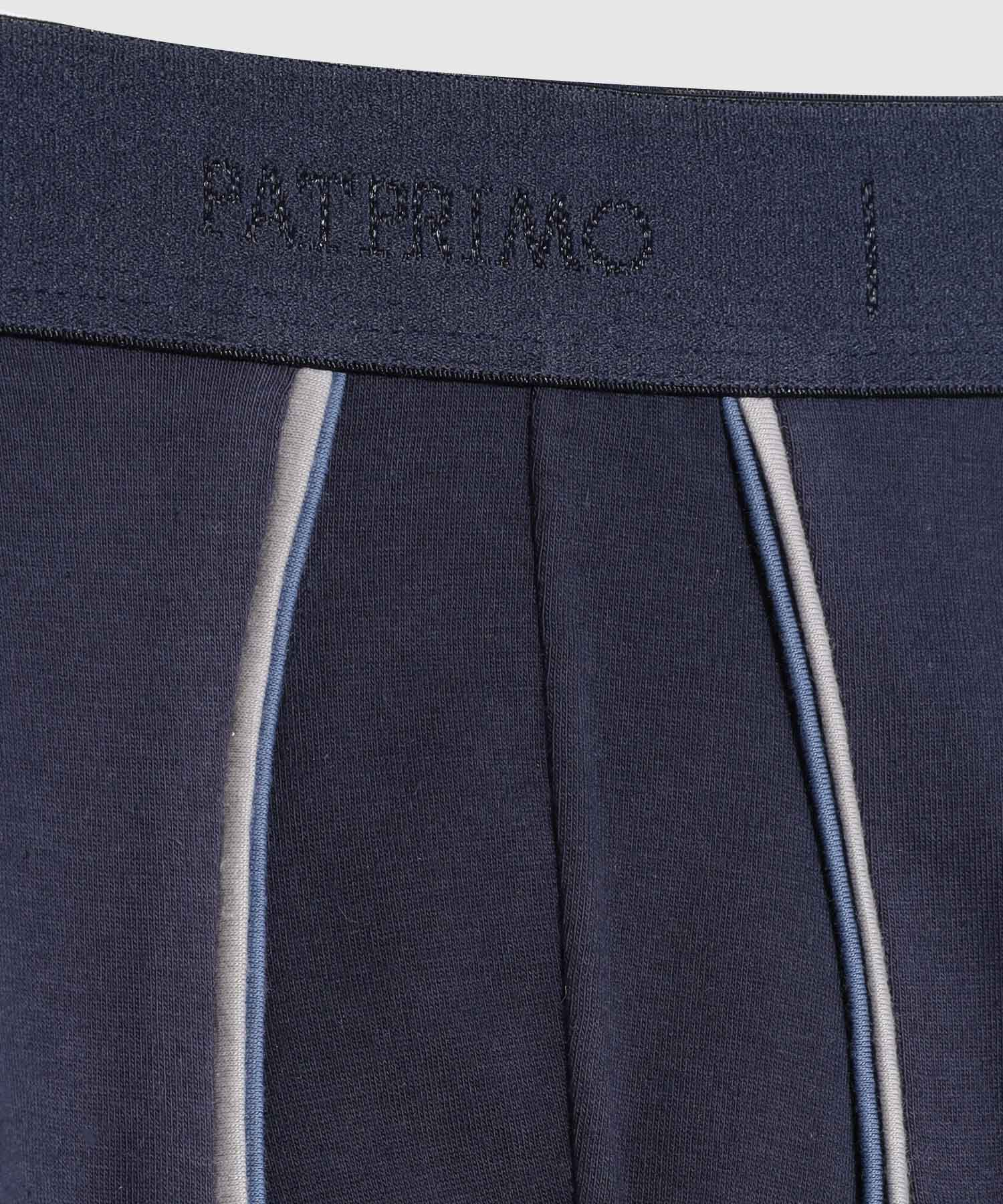 B&oacute;xer Ajustado Con Vivo En Contraste Hombre