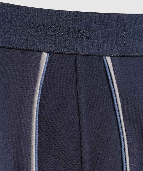 B&oacute;xer Ajustado Con Vivo En Contraste Hombre