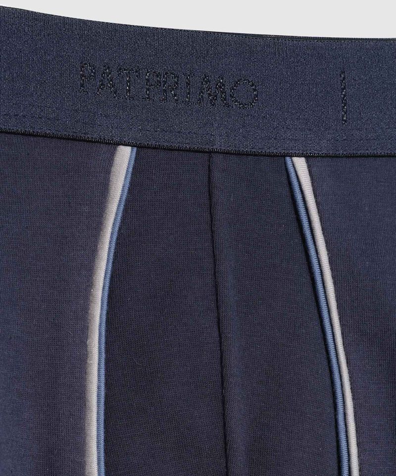 B&oacute;xer Ajustado Con Vivo En Contraste Hombre