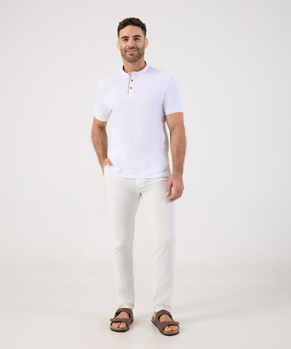 Polo Cuello Neru Slim Fit para Hombre image number null