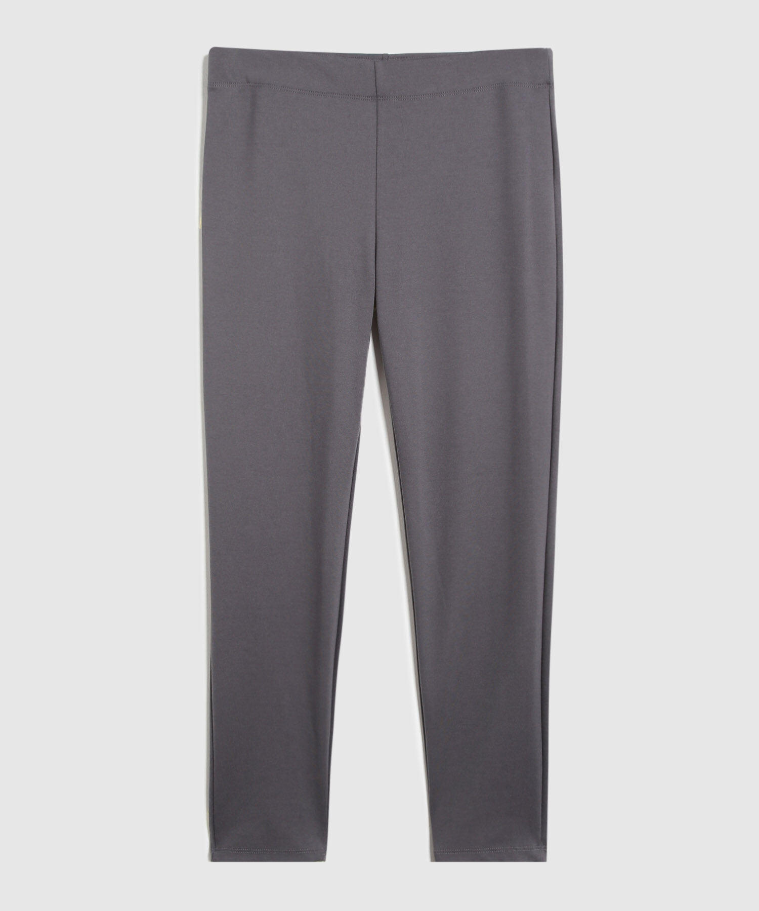 Leggings Unicolor Con Pretina Ancha 