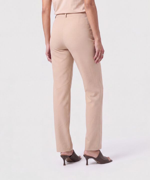 Pantalon Clasico Unicolor 