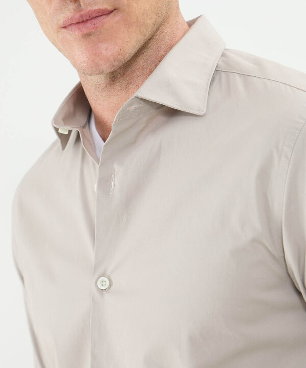 Camisa Corbatera Manga Larga Cuello Formal image number null