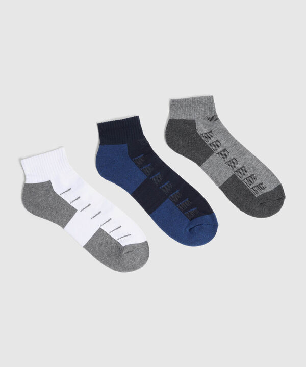 Pack X3 Medias Tobilleras Estampadas image number null