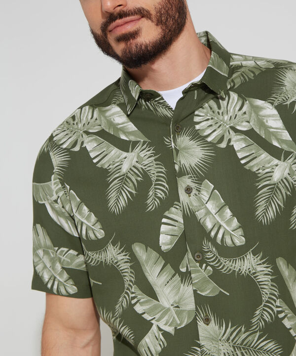 Camisa Manga Corta Estampada