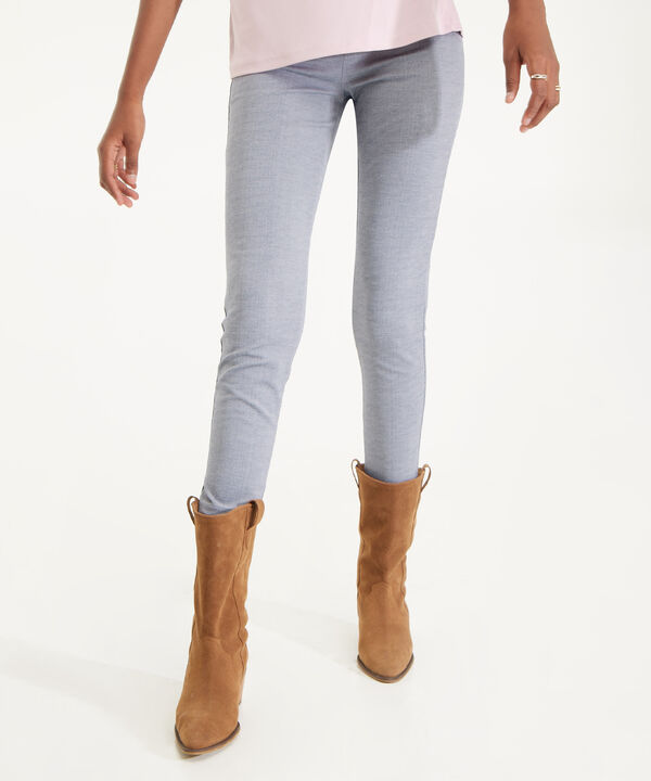 Leggings Preteñido Con Corte En Frente image number null