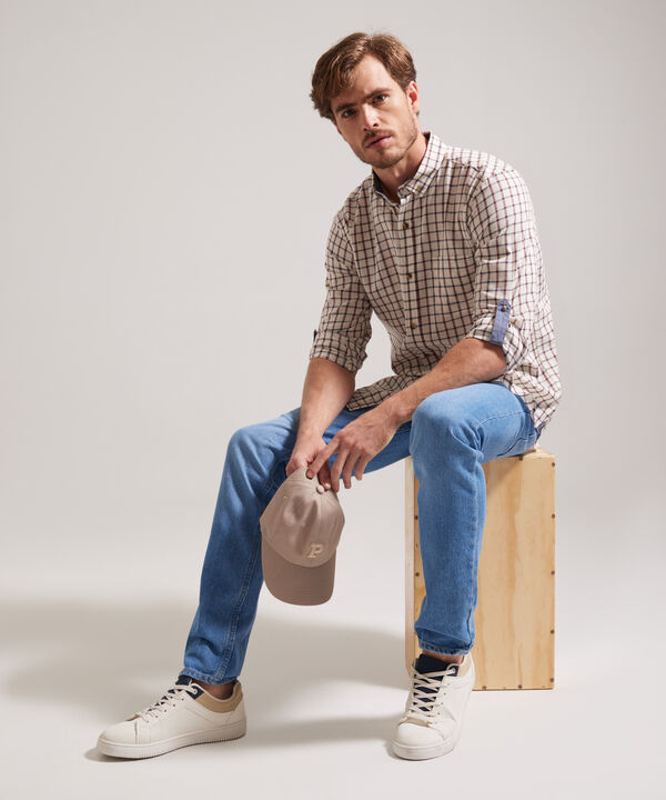Camisa Manga Larga Button Down
