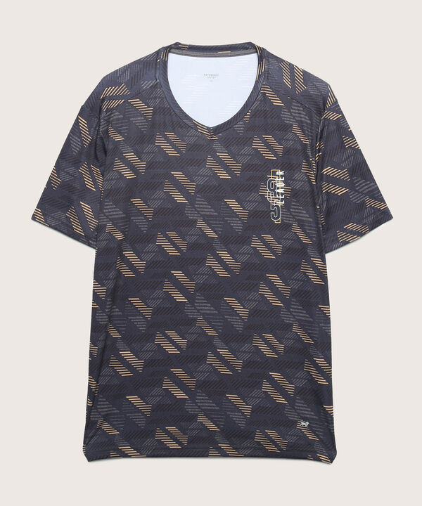 Camiseta Manga Corta, Cuello V Sublimada Con Screen image number null