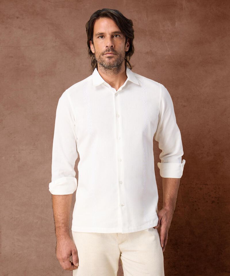 Guayabera unicolor 