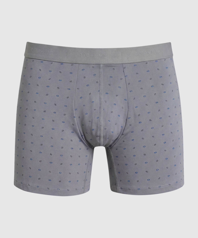 B&oacute;xer Medio Con Estampado Para Hombre