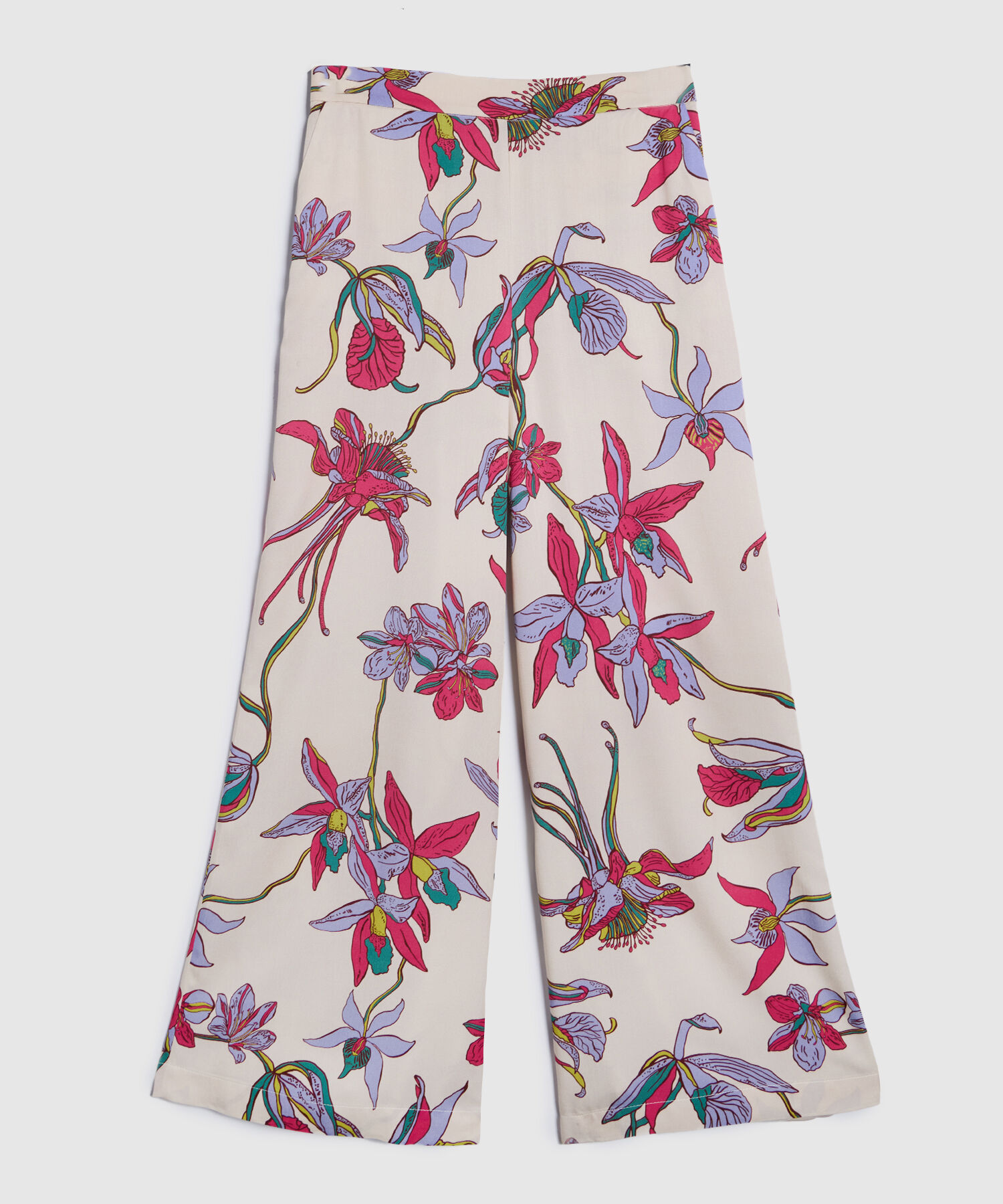 Pantalon Fluido Estampado Compra Online Patprimo