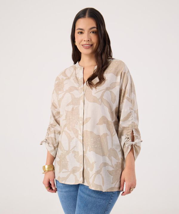 Blusa Estampada Para Mujer image number null