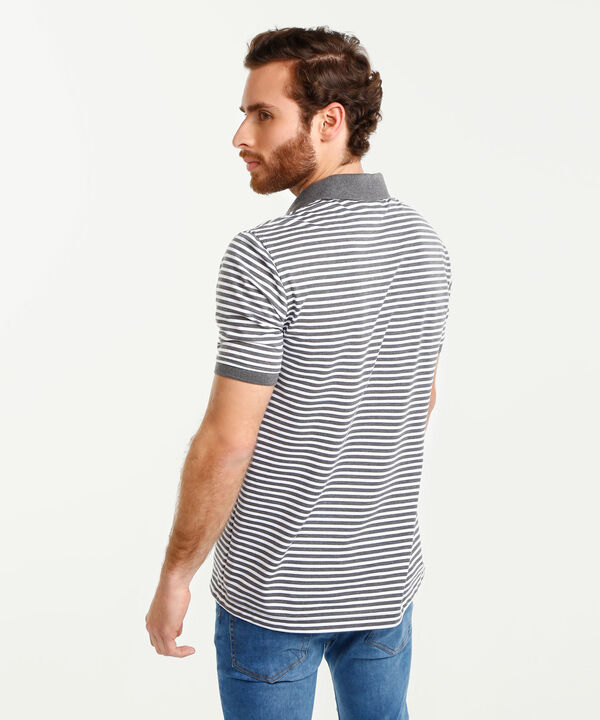 Polo Cuello Tejido Bicolo Continuo