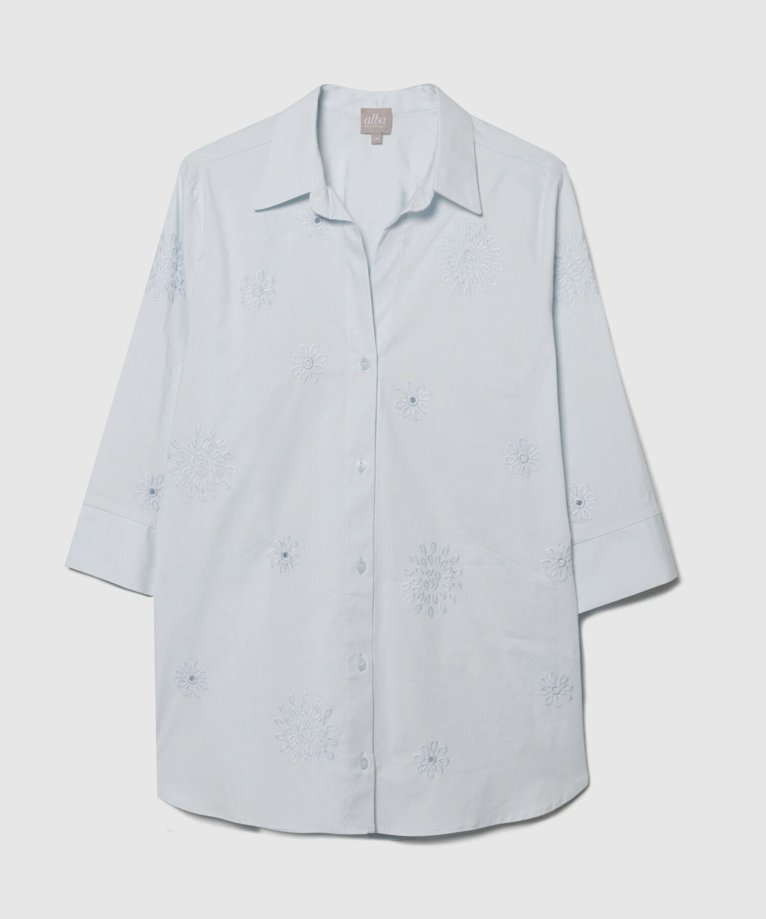 Camisa Con Troquelado