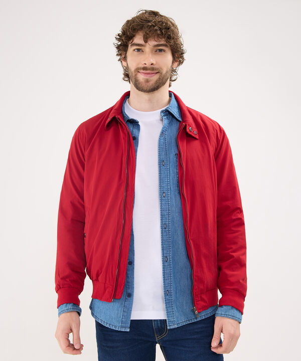 Chaqueta Bomber Cuello Alto