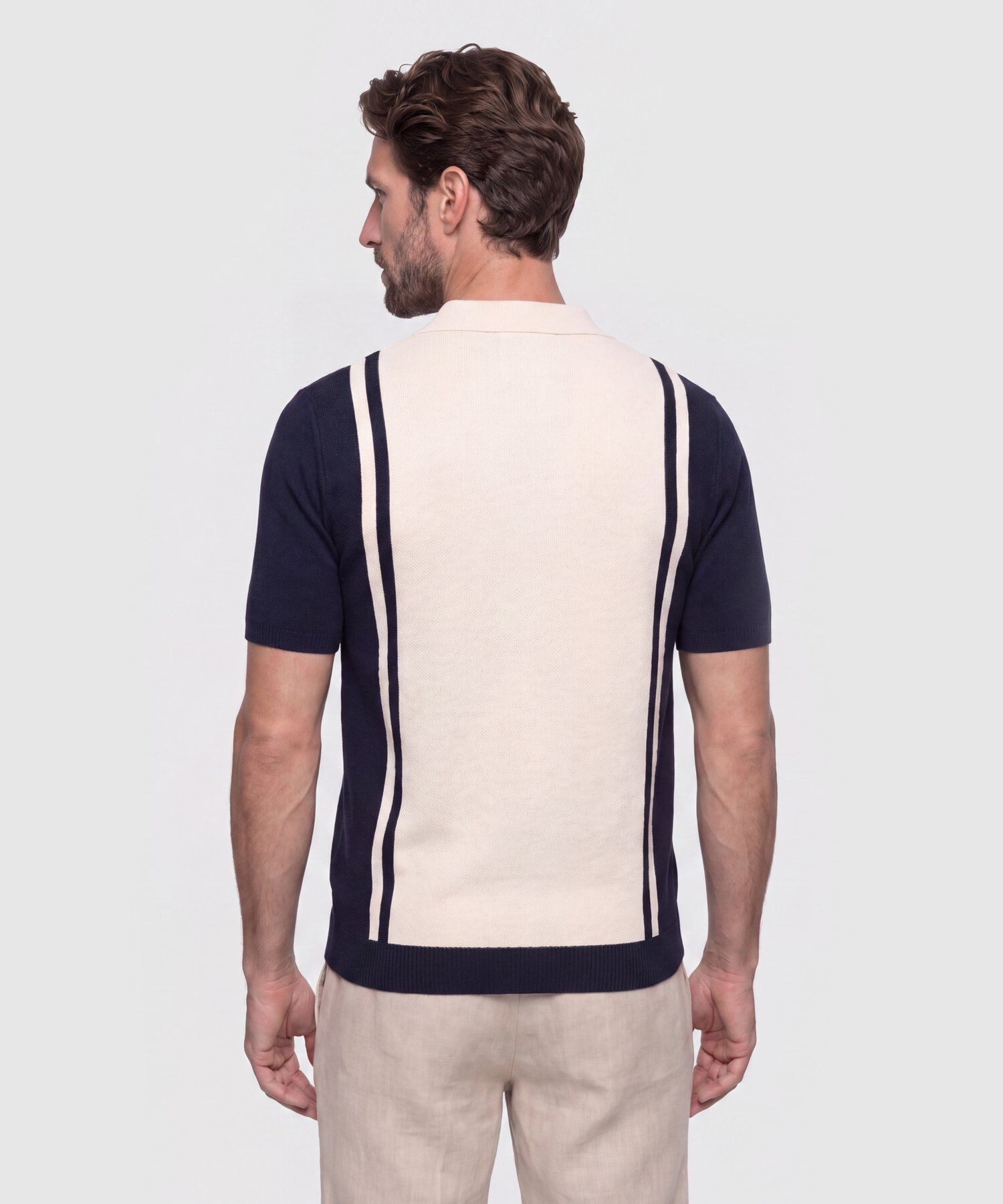 Polo de Tejido Para Hombre