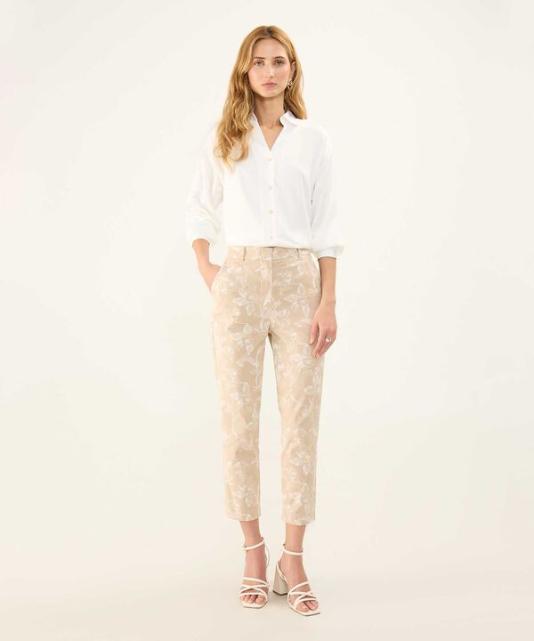 Pantalón Capri Estampado