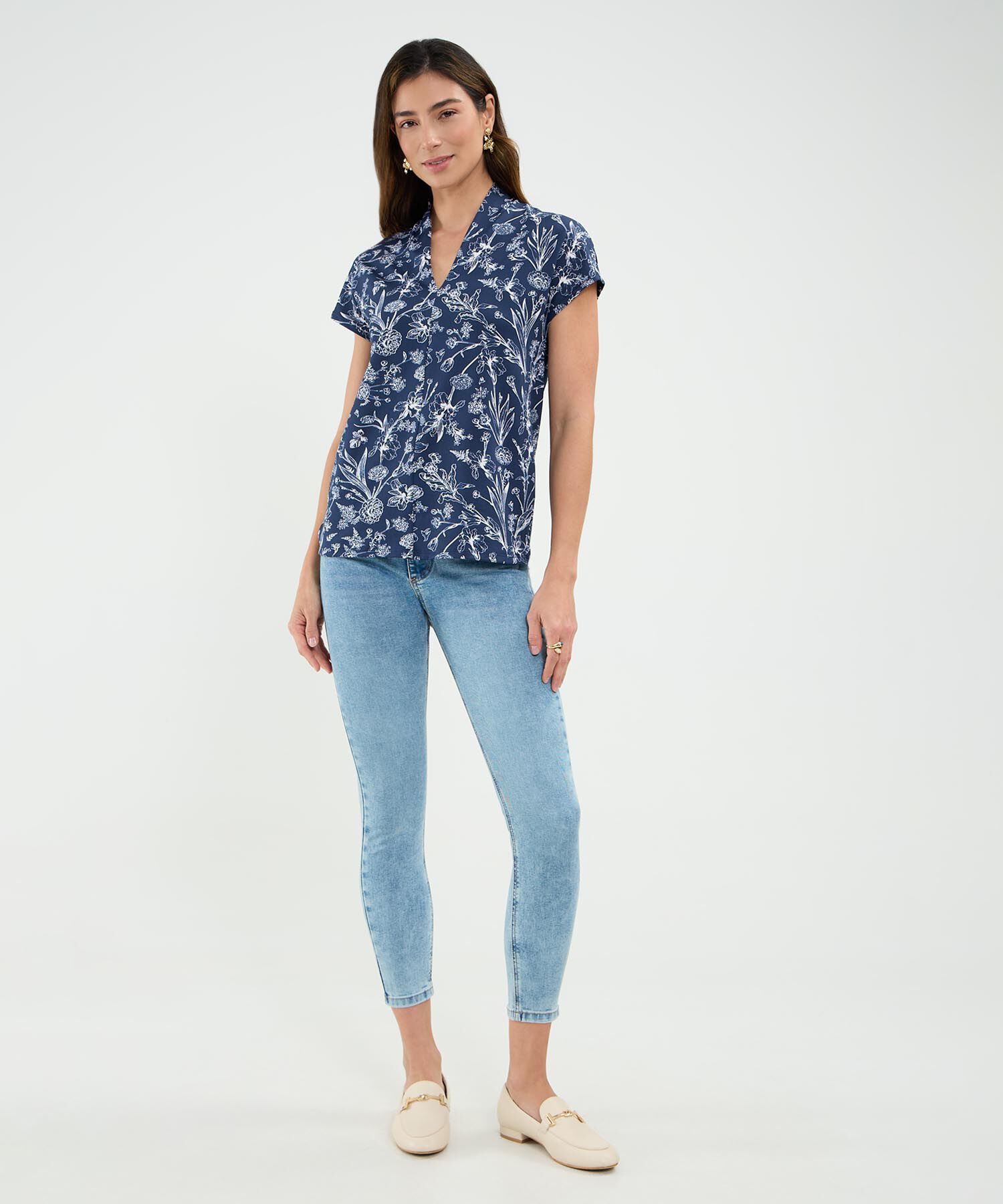 Jeans Skinny Tono Claro