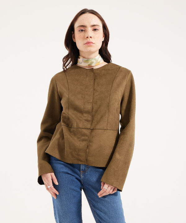 Chaqueta en Suede