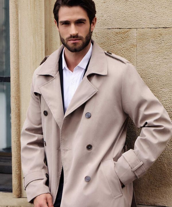 Chaqueta Trench Coat Unicolor