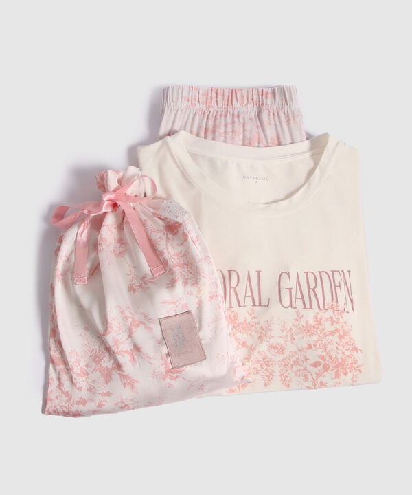 Pijama Camiseta Manga Corta Con Screen
