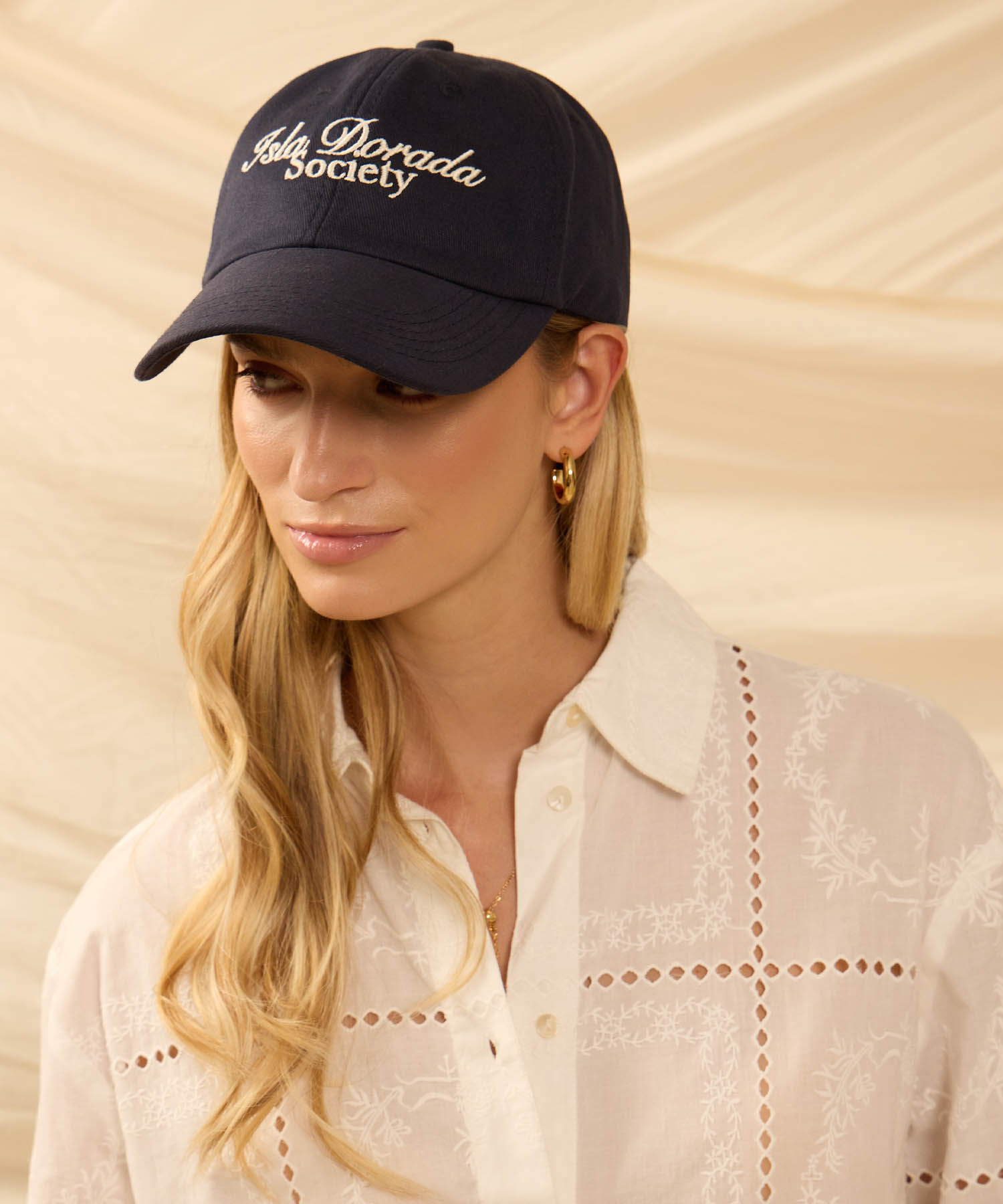 Gorra Deportiva Con Bordado Para Mujer