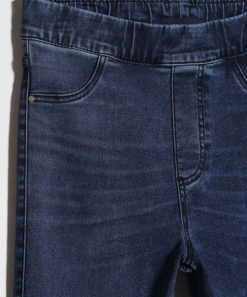 Jean Jegging Flare Azul Medio
