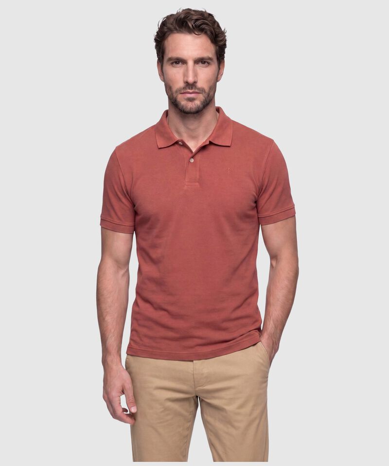 Polo con Bordado Para Hombre