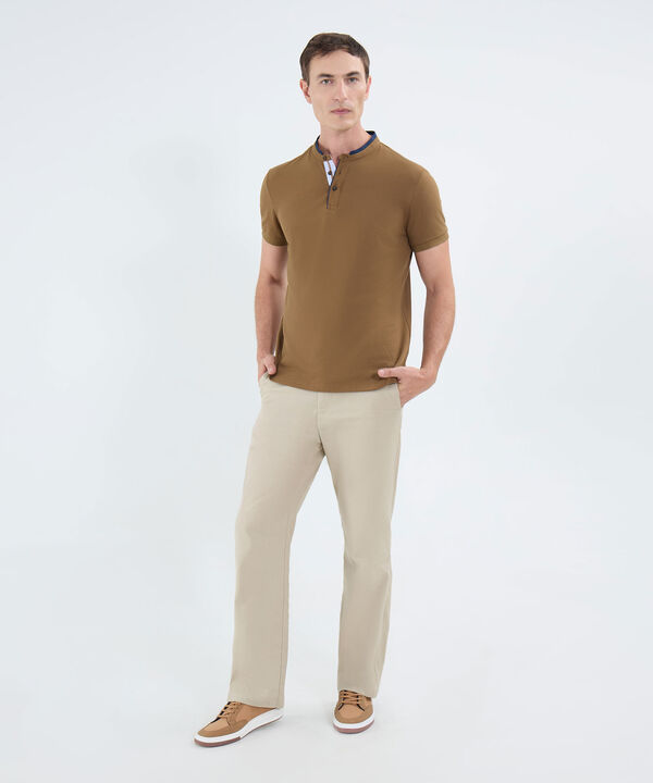 Polo Cuello Mao En Bloques image number null