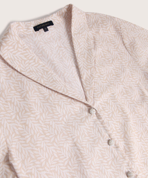 Blusa Con Cuello Tipo Smokin