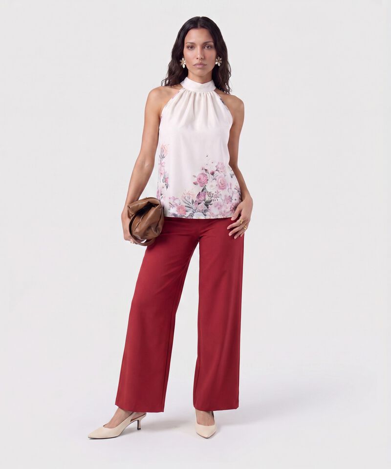 Blusa Estampada Para Mujer