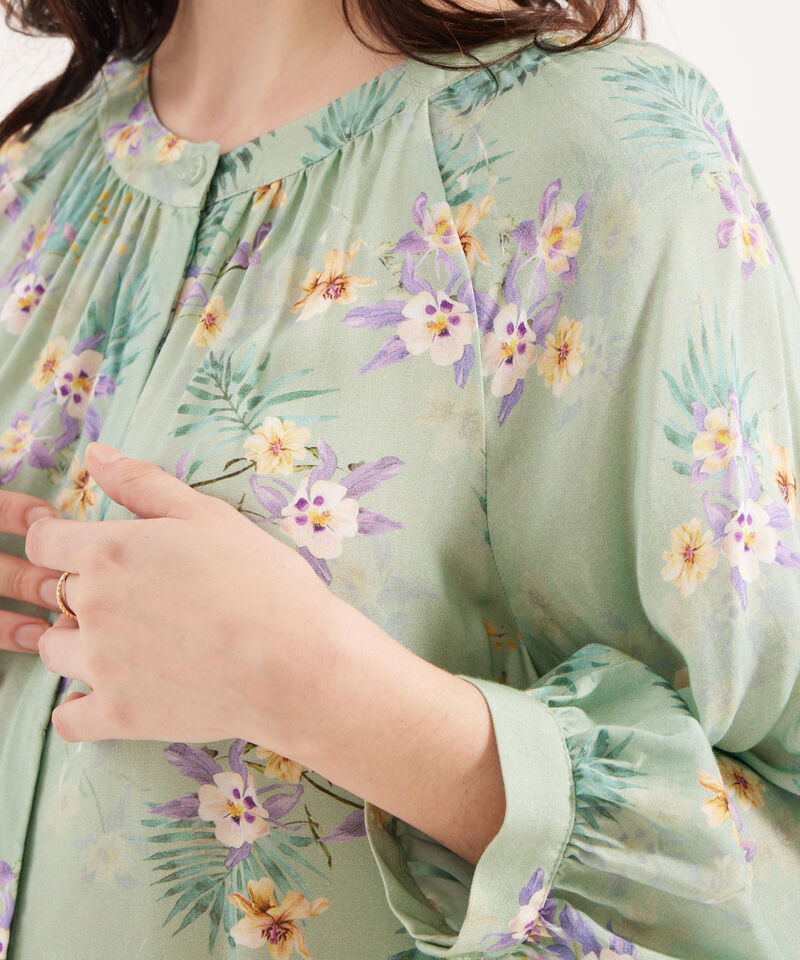 Blusa con Estampado Floral