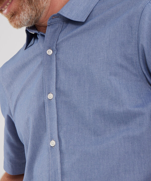 Camisa Manga Corta Oxford