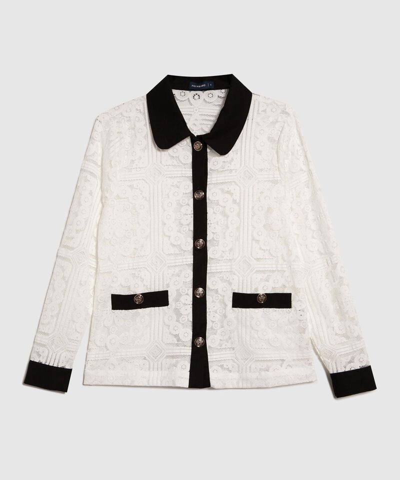 Chaqueta en Encaje