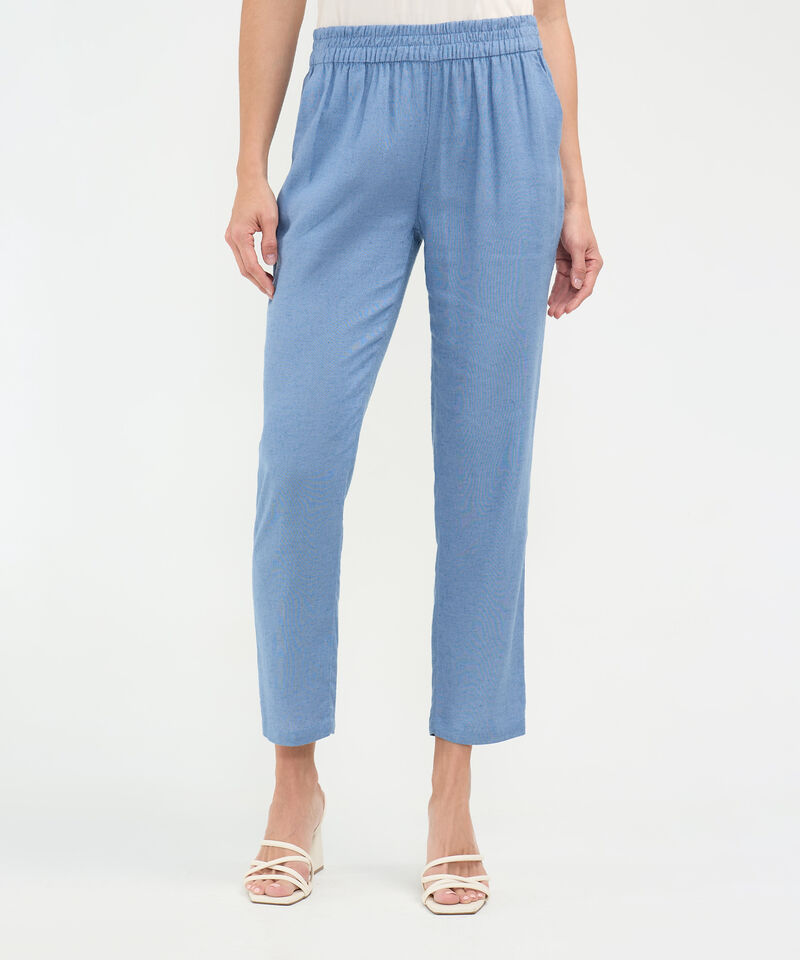 Pantalón en Efecto Lino