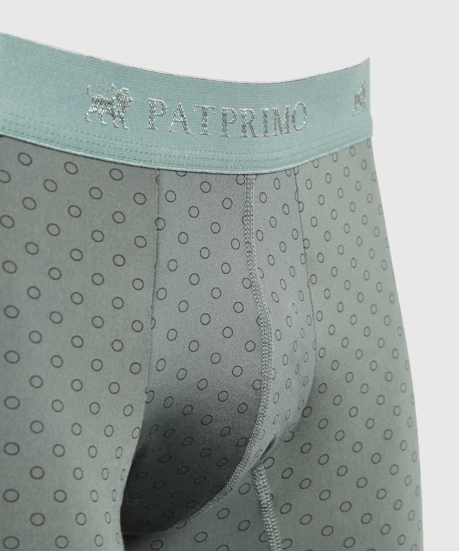 Bóxer Medio Estampado En Microfibra 