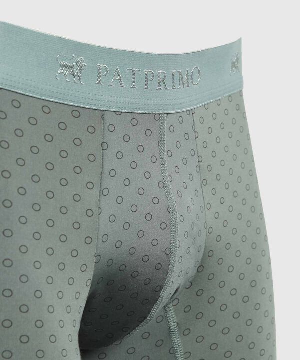 Bóxer Medio Estampado En Microfibra  image number null