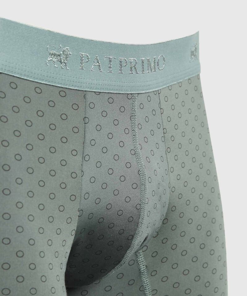 Bóxer Medio Estampado En Microfibra 