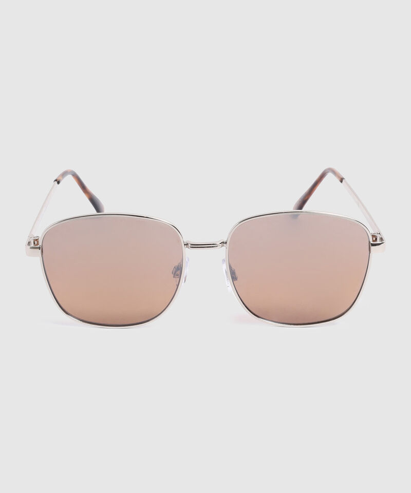 Gafas de Sol Montura Met&aacute;lica Fina Para Hombre