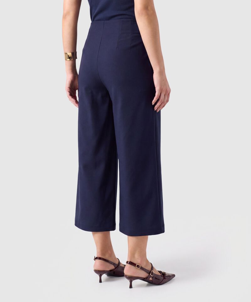 Pantal&oacute;n Culotte De Tiro Alto Para Mujer