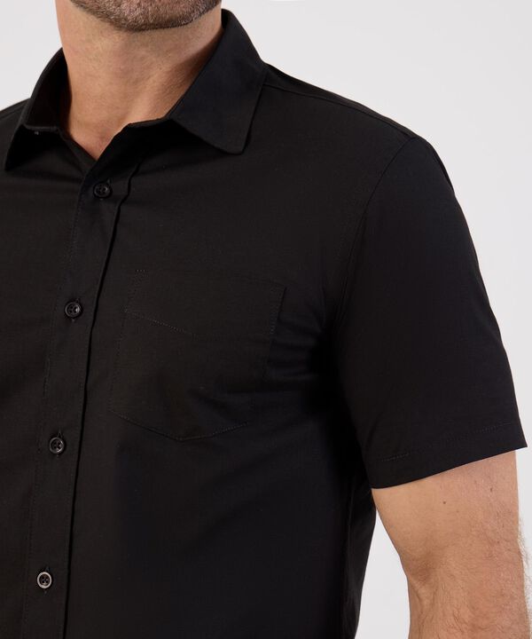 Camisa Casual De Manga Corta Para Hombre